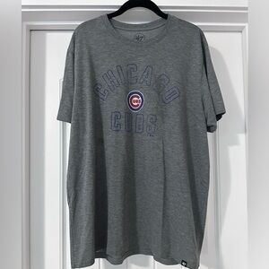 47 Gray Chicago Cubs Short Sleeve Tee